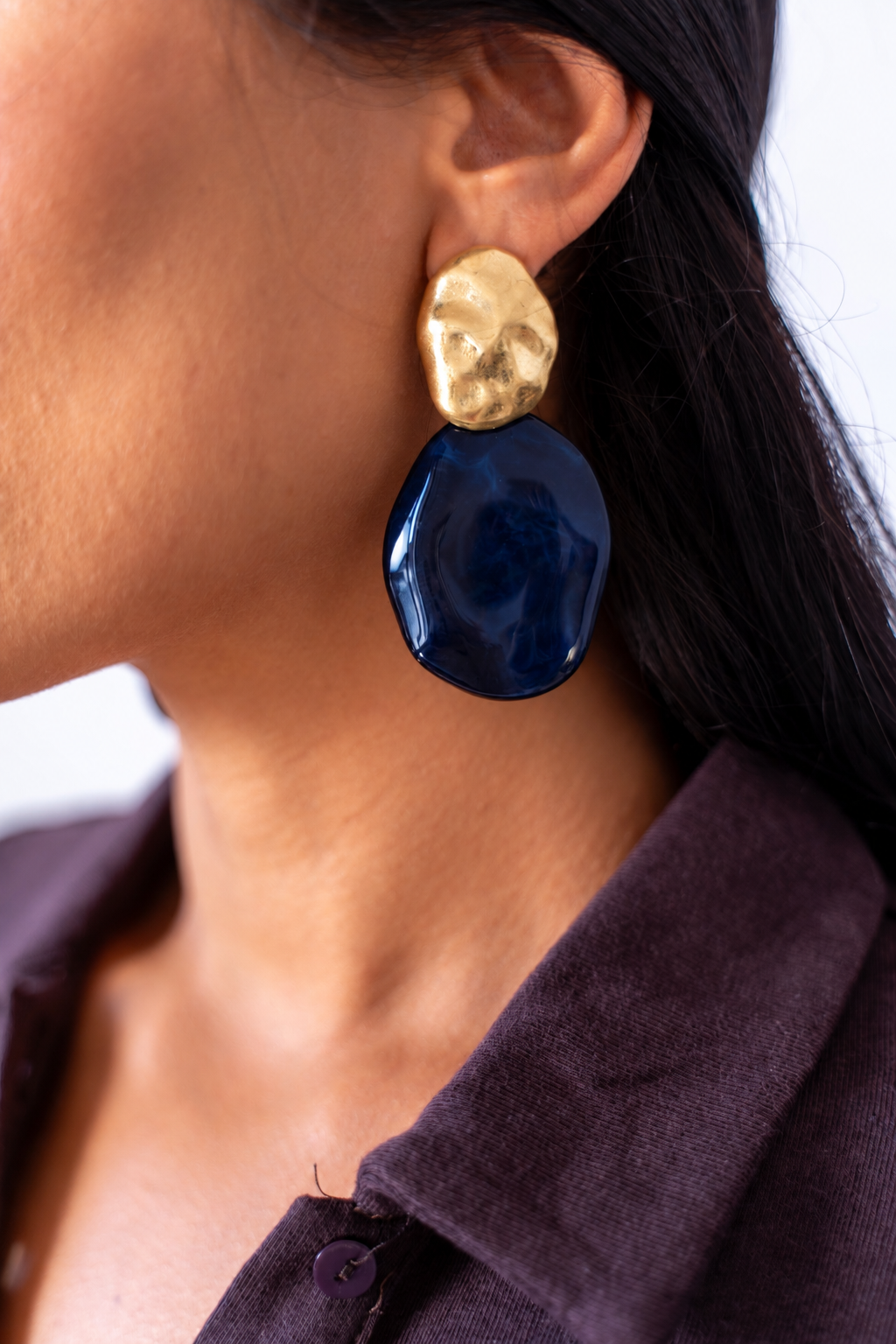 Orecchini Gold And Blue