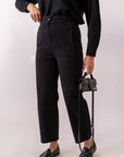 Pantalone Slouchy Black