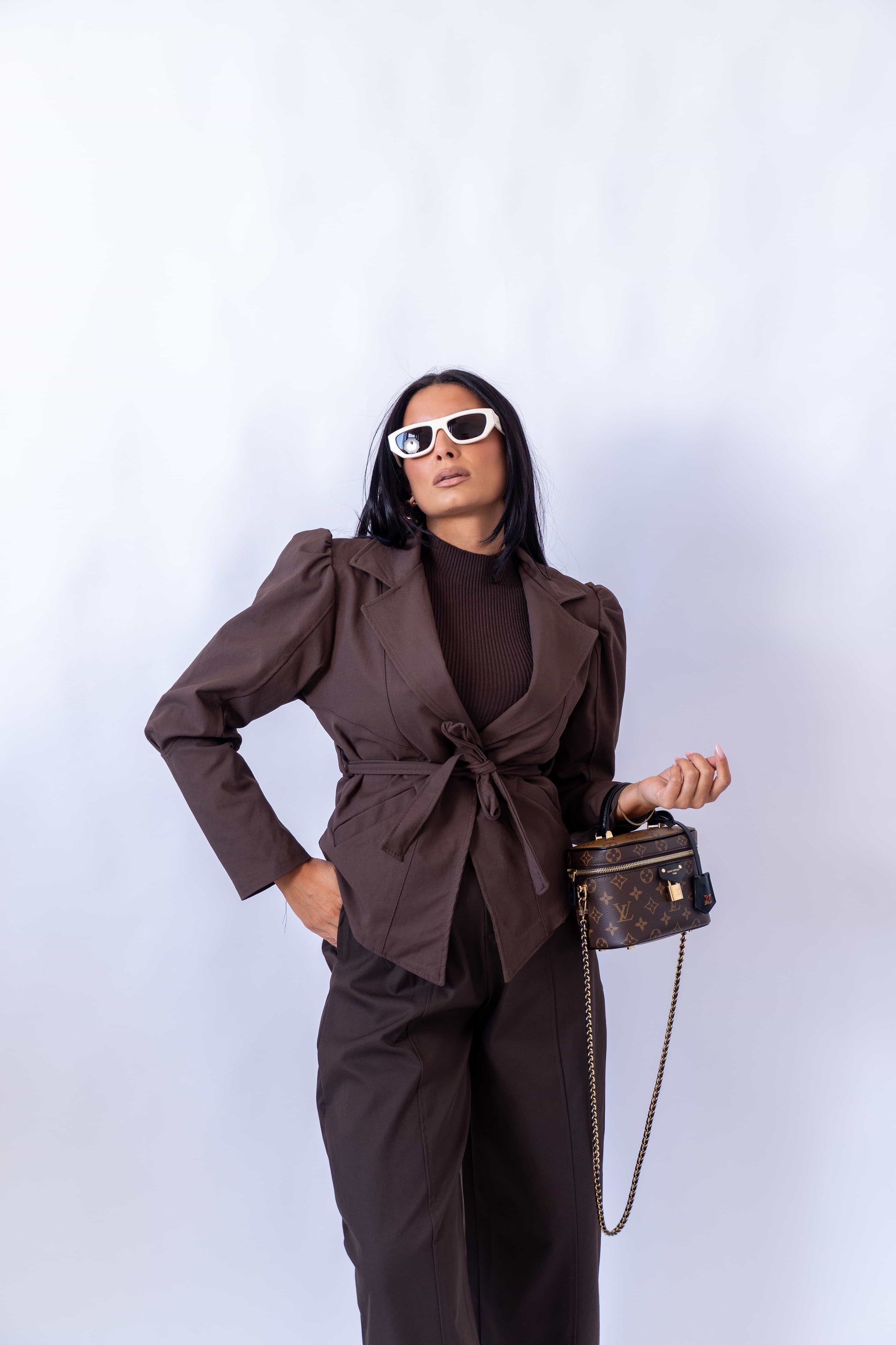 Trench Puff Sleeve