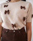 Maglione Brown Flakes