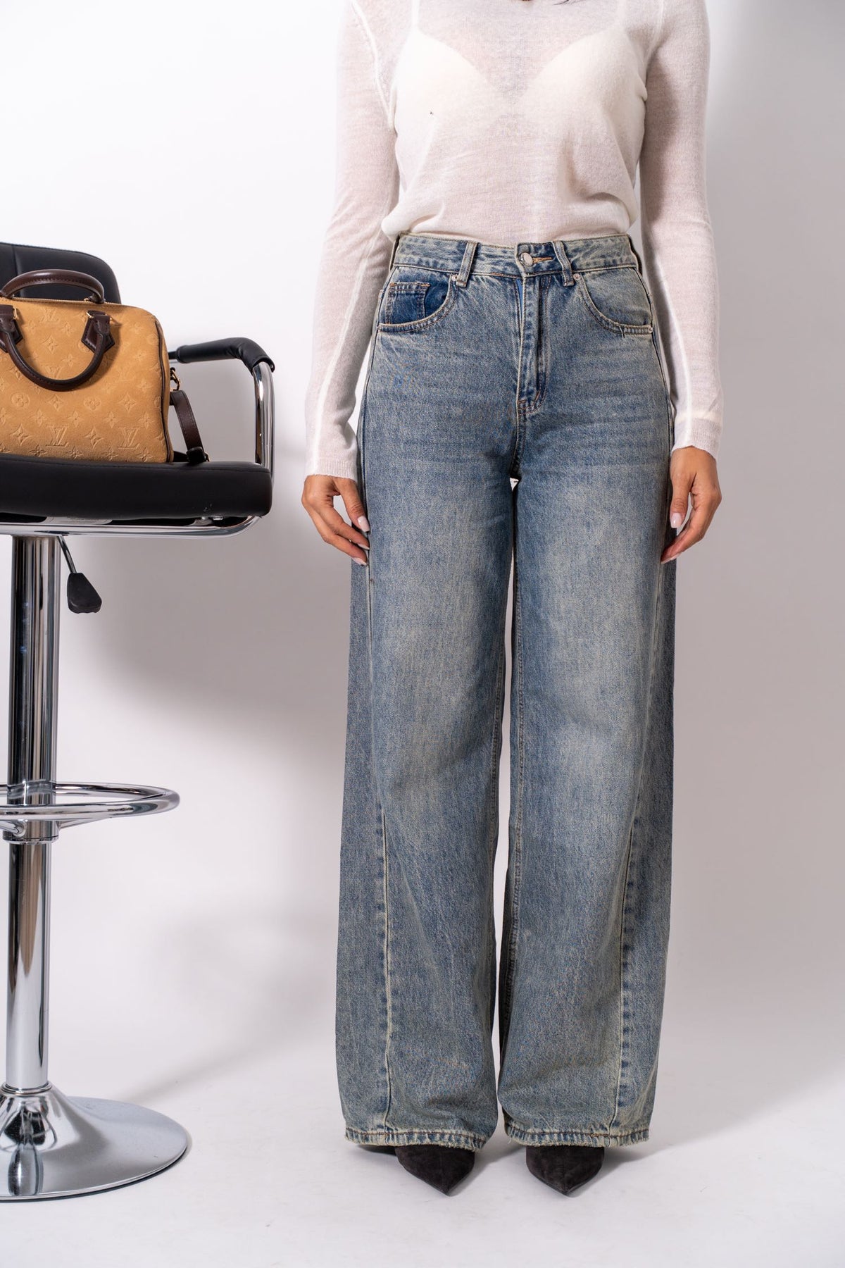 Jeans Wide Leg Vintage