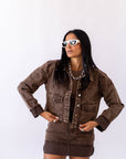 Giacca In Denim Vintage