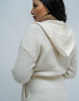 Cardigan Lungo Con Fusciacca