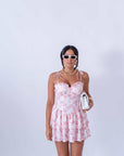 Mini Dress Roses