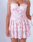 Mini Dress Roses