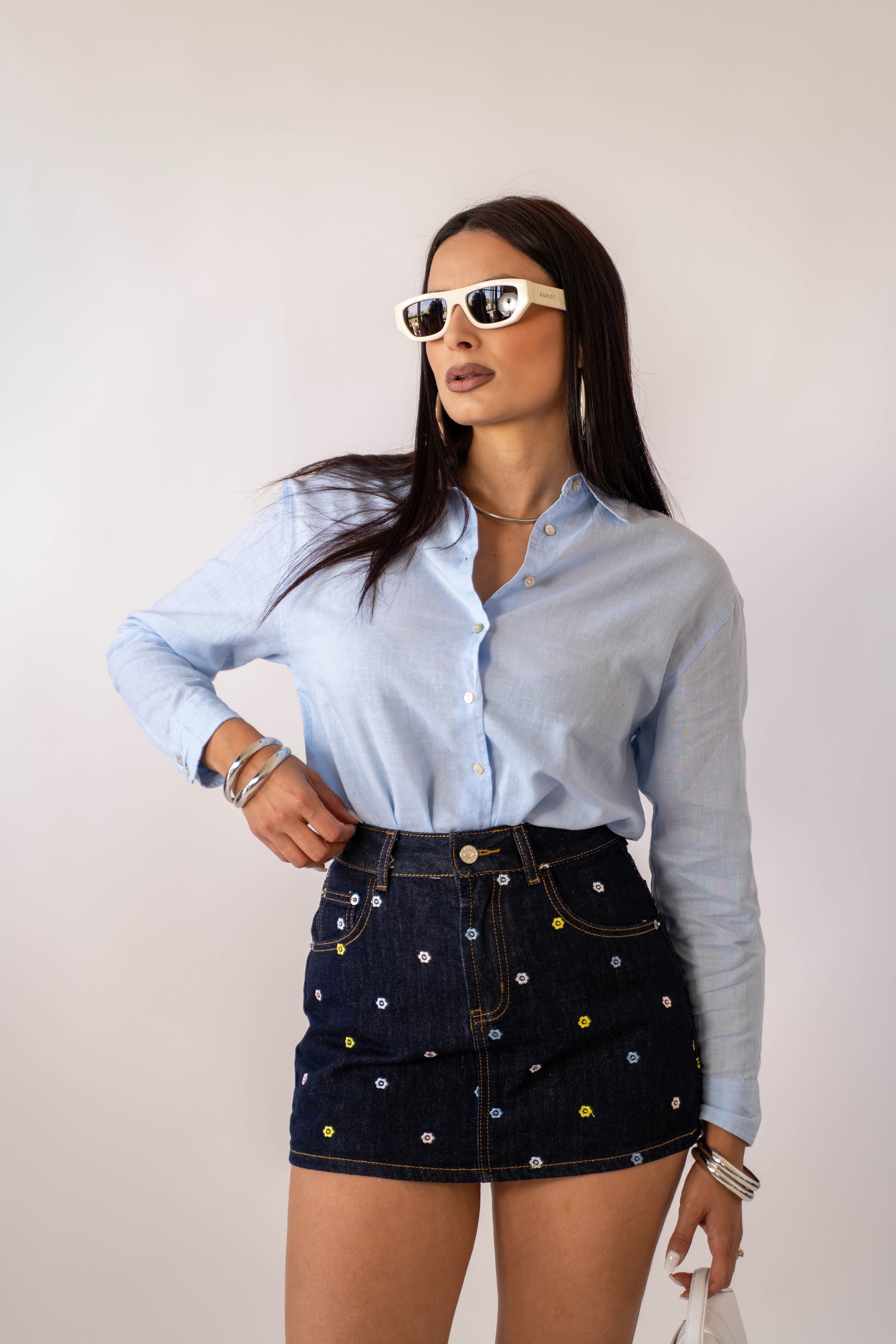 Camicia Sky Blue