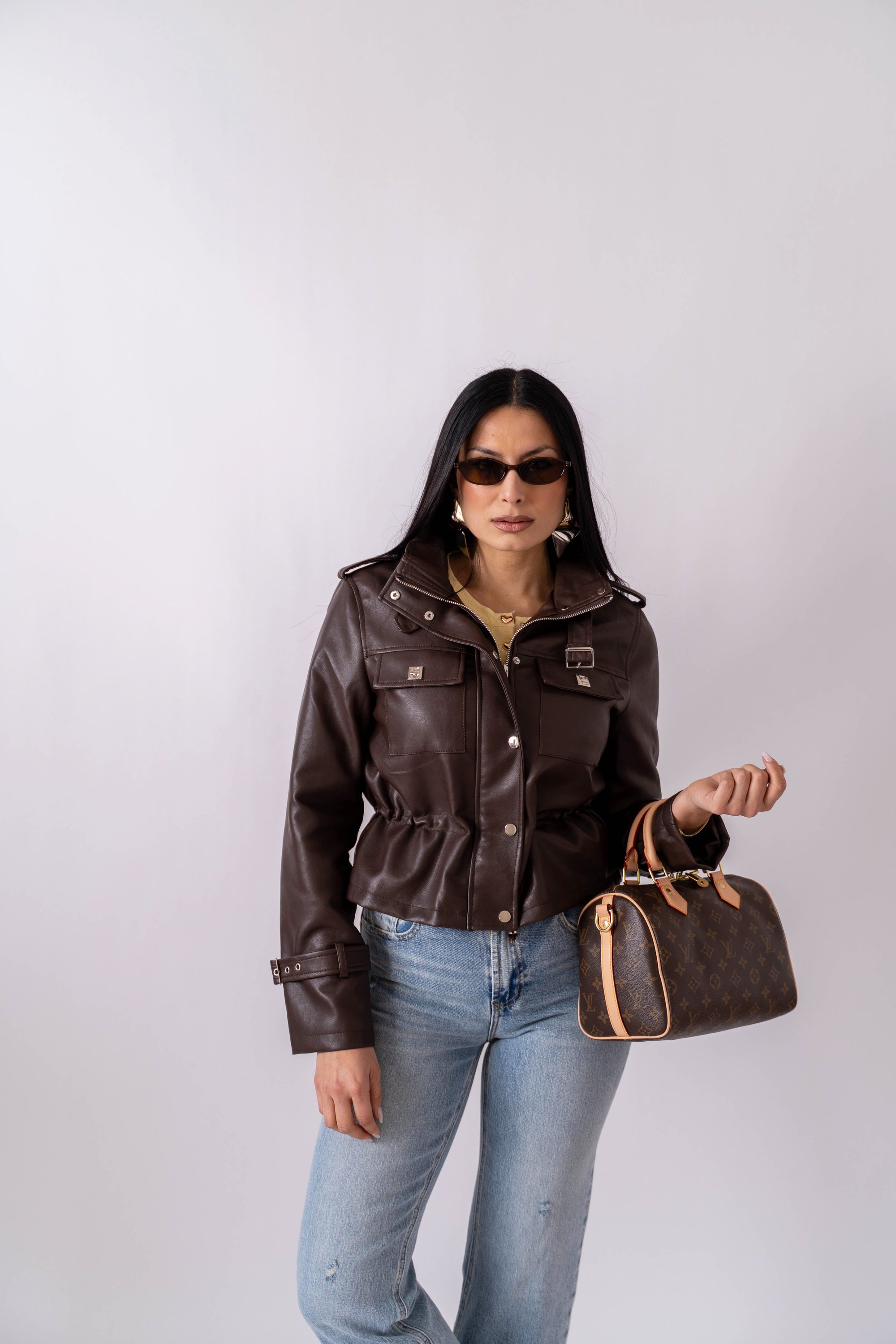 Chiodo In Ecopelle Street - Stylish Moda