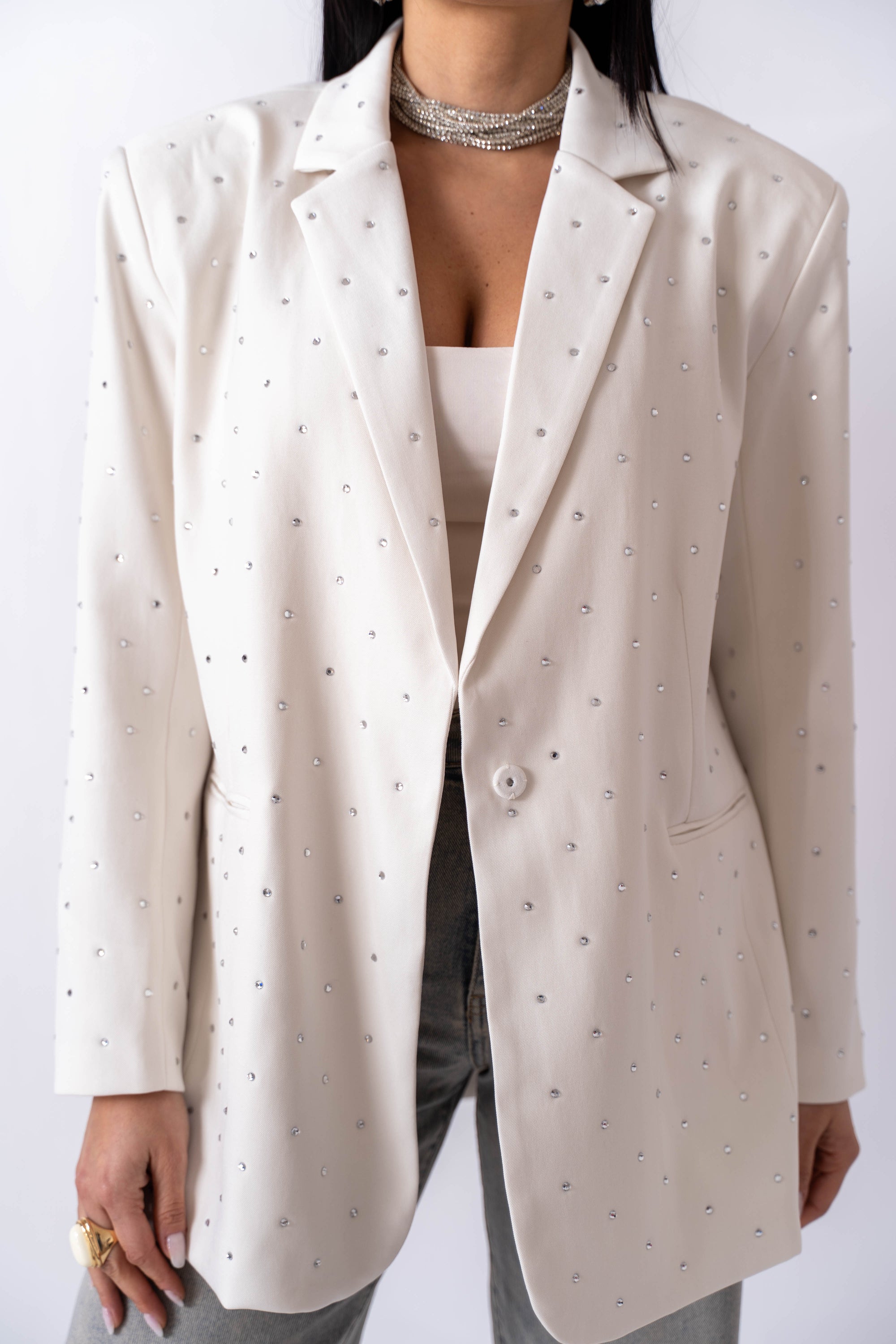 Blazer Shine Cream - Stylish Moda