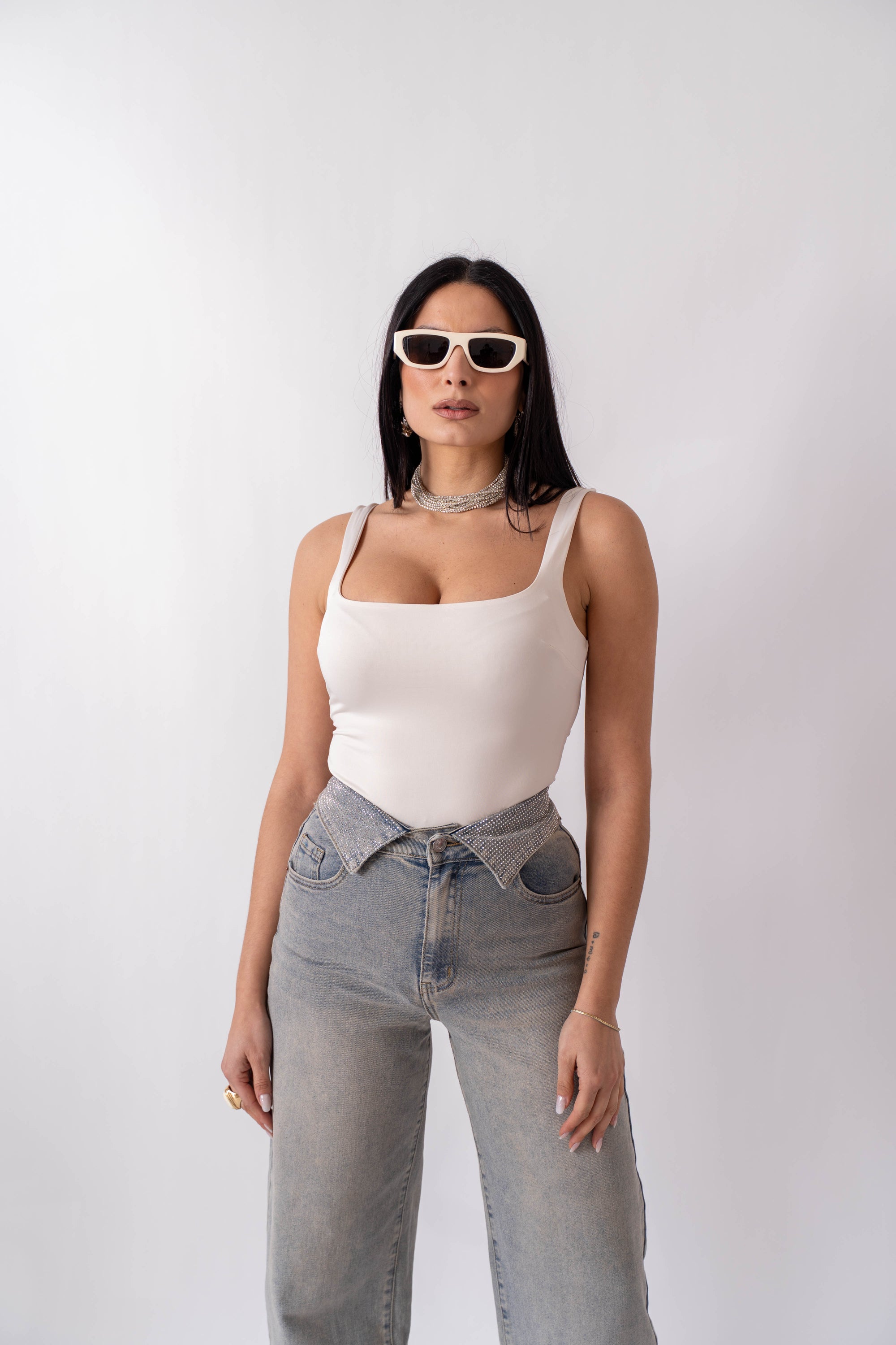 Body Scollo Quadrato - Stylish Moda