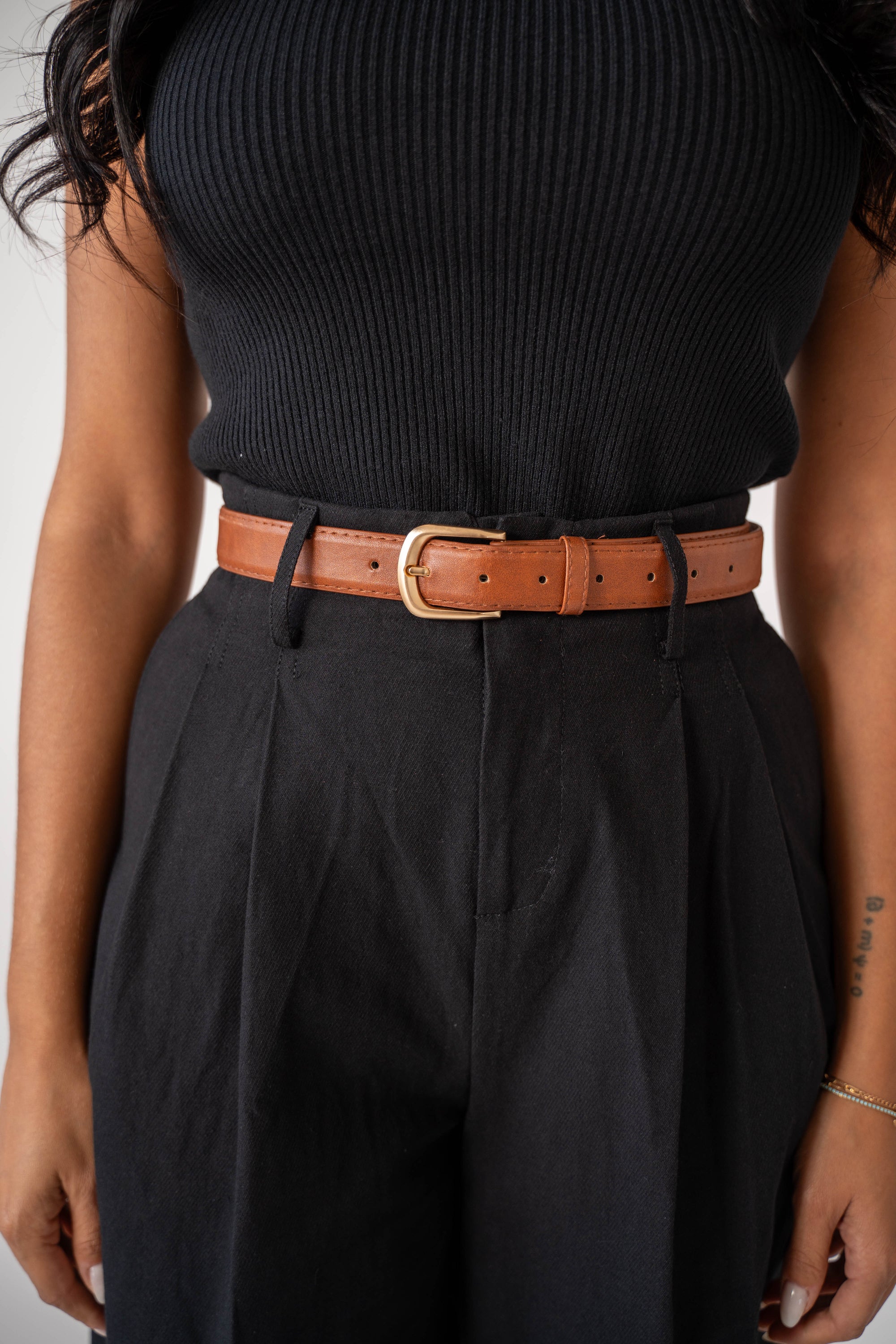 Pantalone Slouchy Black