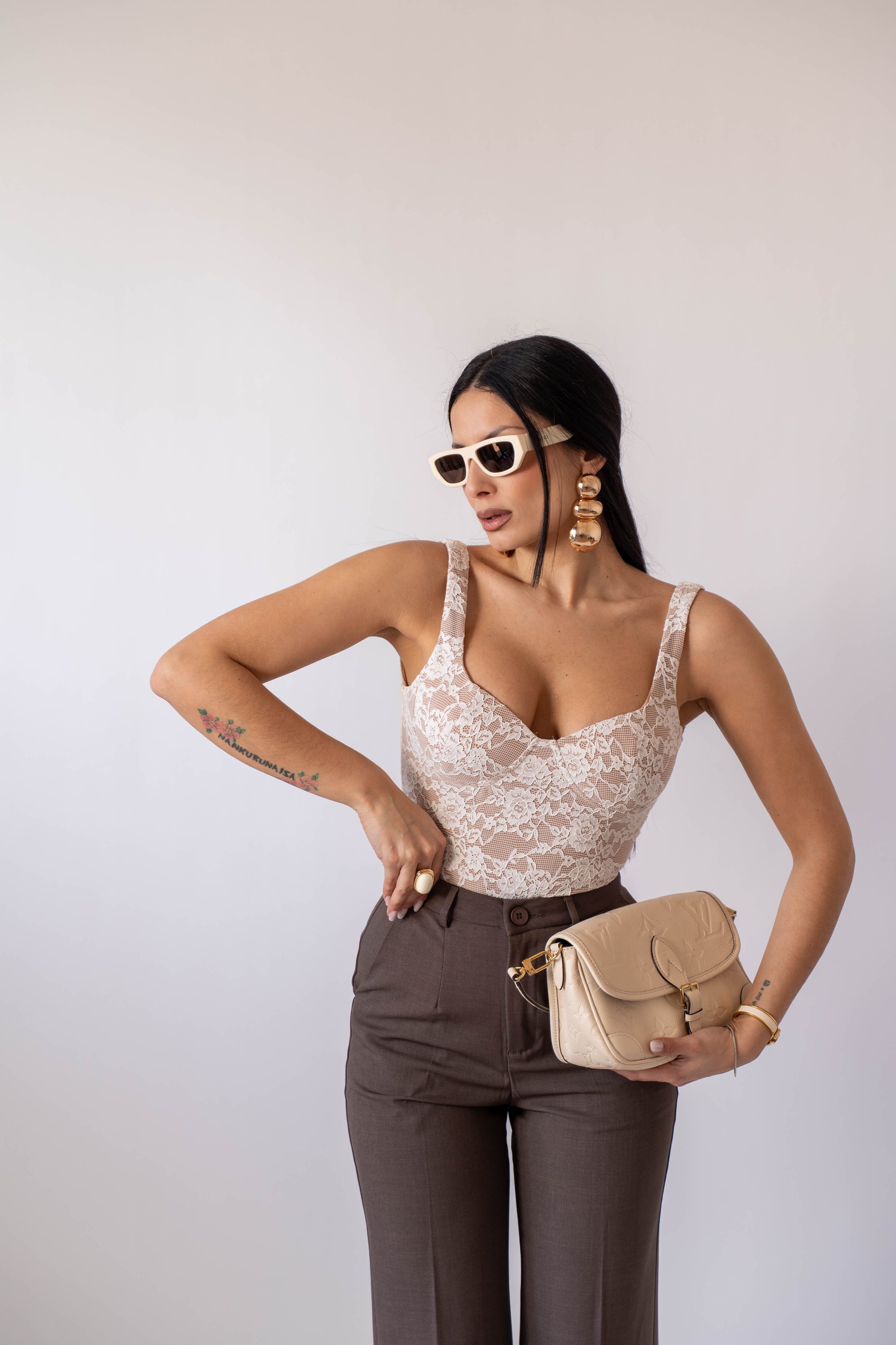 Body Floral Lace - Stylish Moda