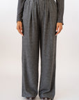Pantalone In Lana Grey