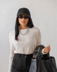 Maglia A Costine White
