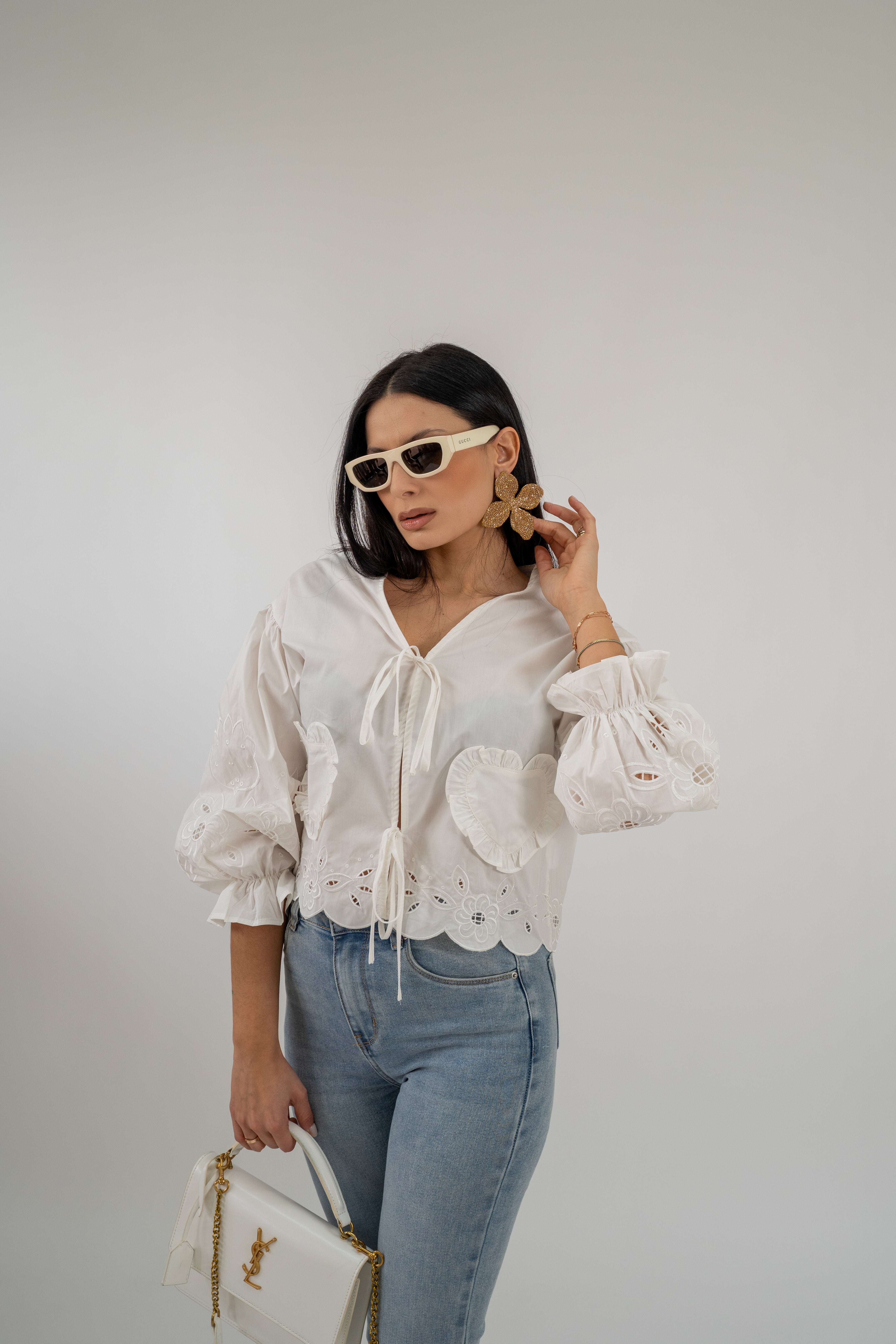 Blusa Con Laccetti Miriana