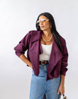 Trench Crop Harper
