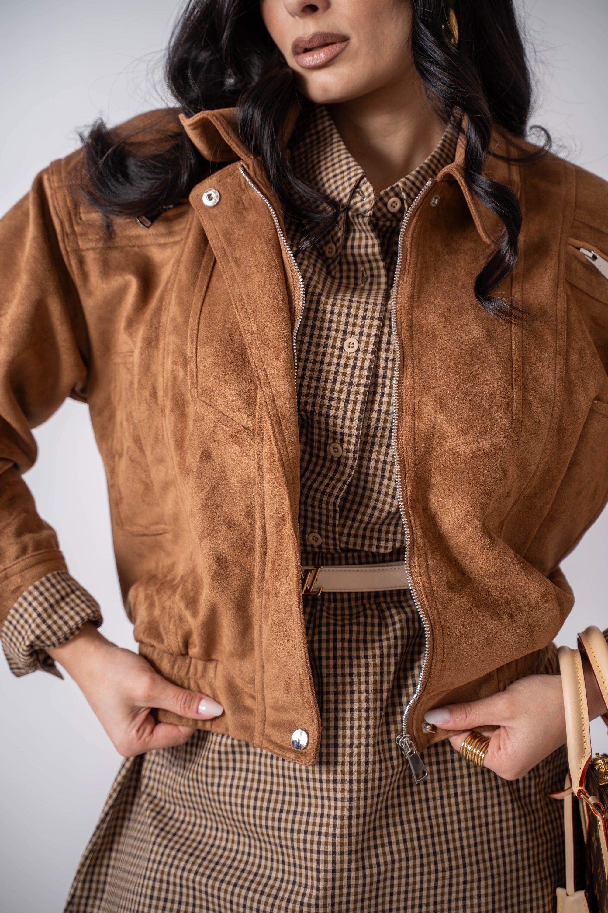 Giubbino Ecocamoscio Celine