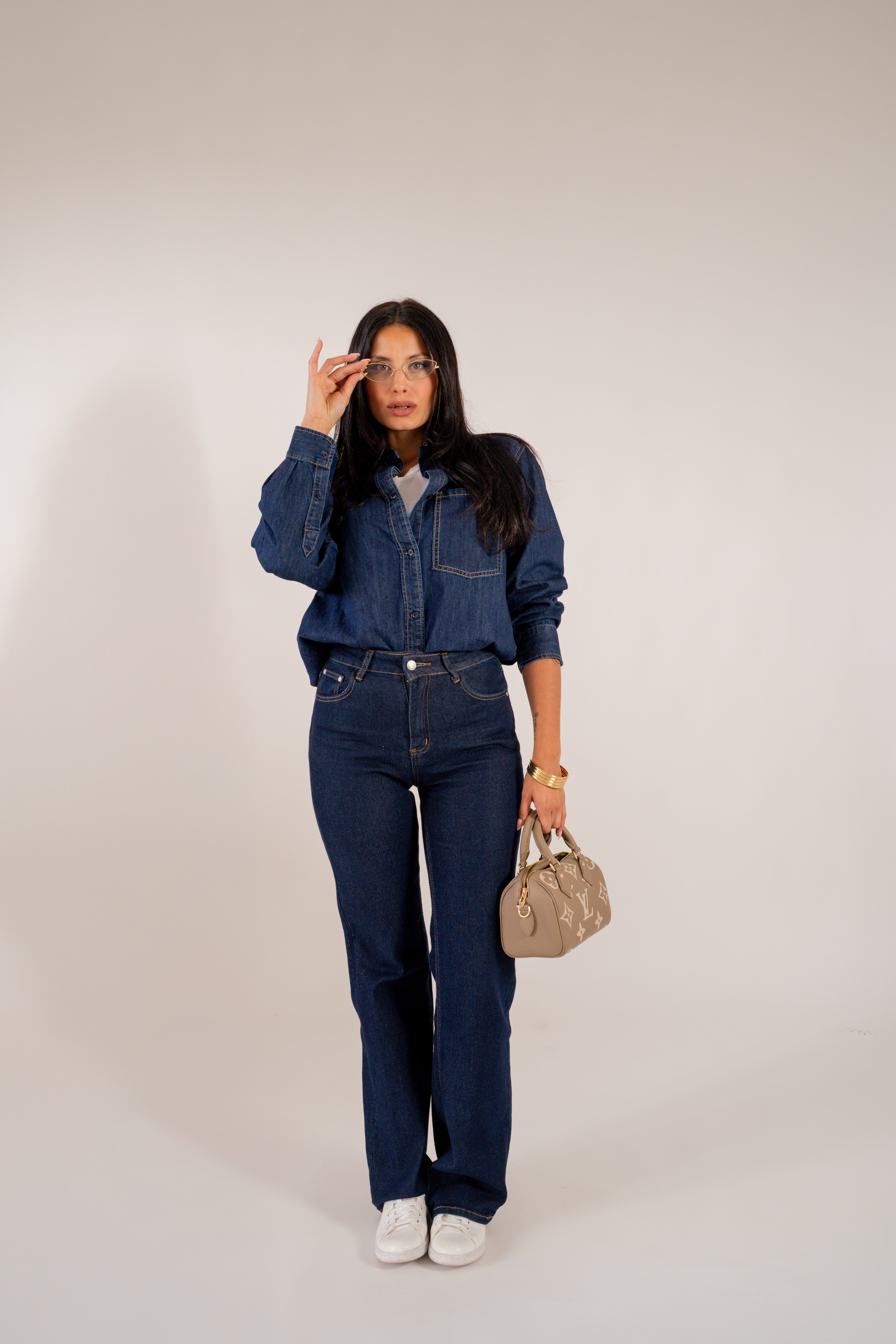 Camicia In Denim Brigitte