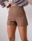 Shorts Basic Mud - Stylish Moda