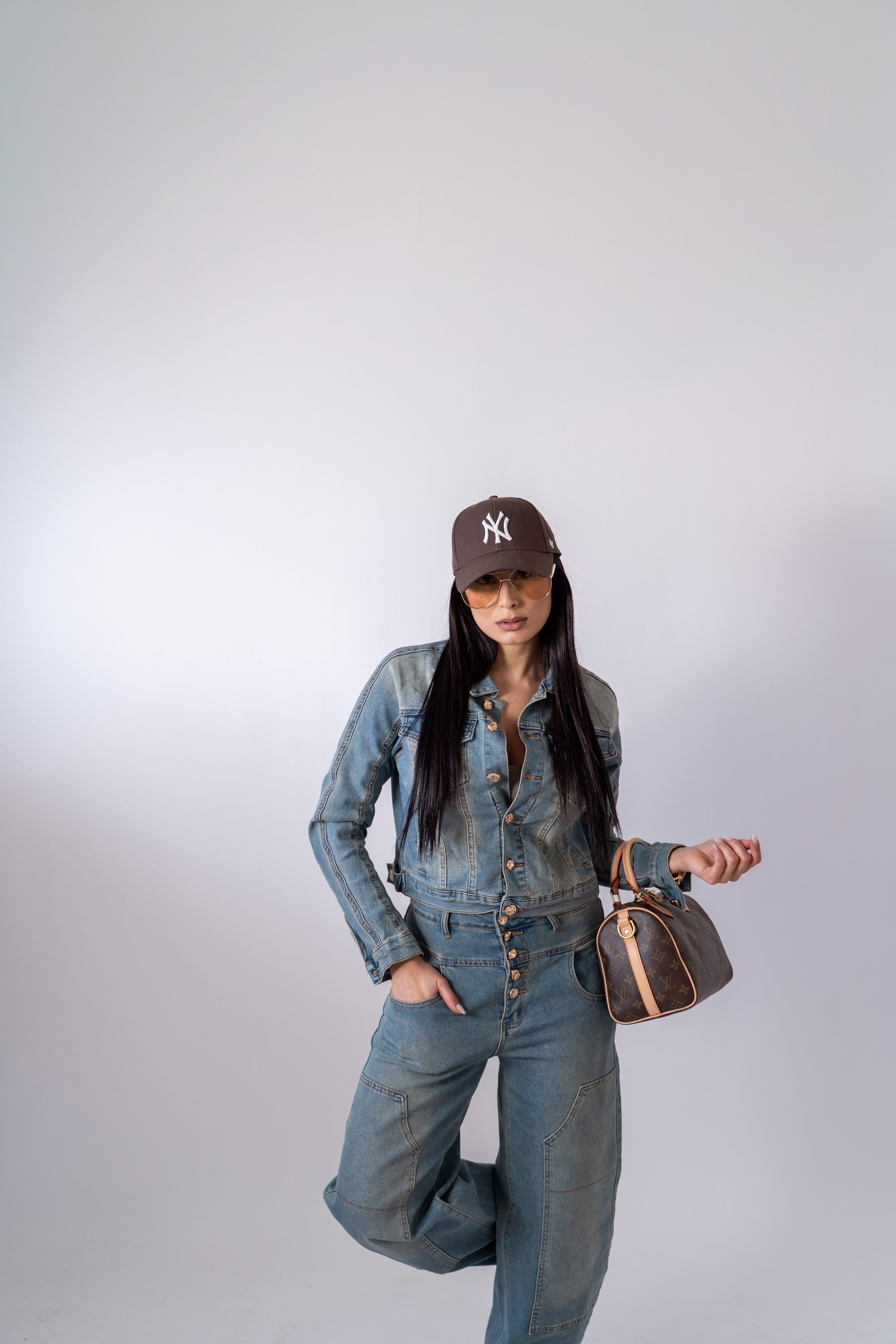 Coordinato In Denim - Stylish Moda