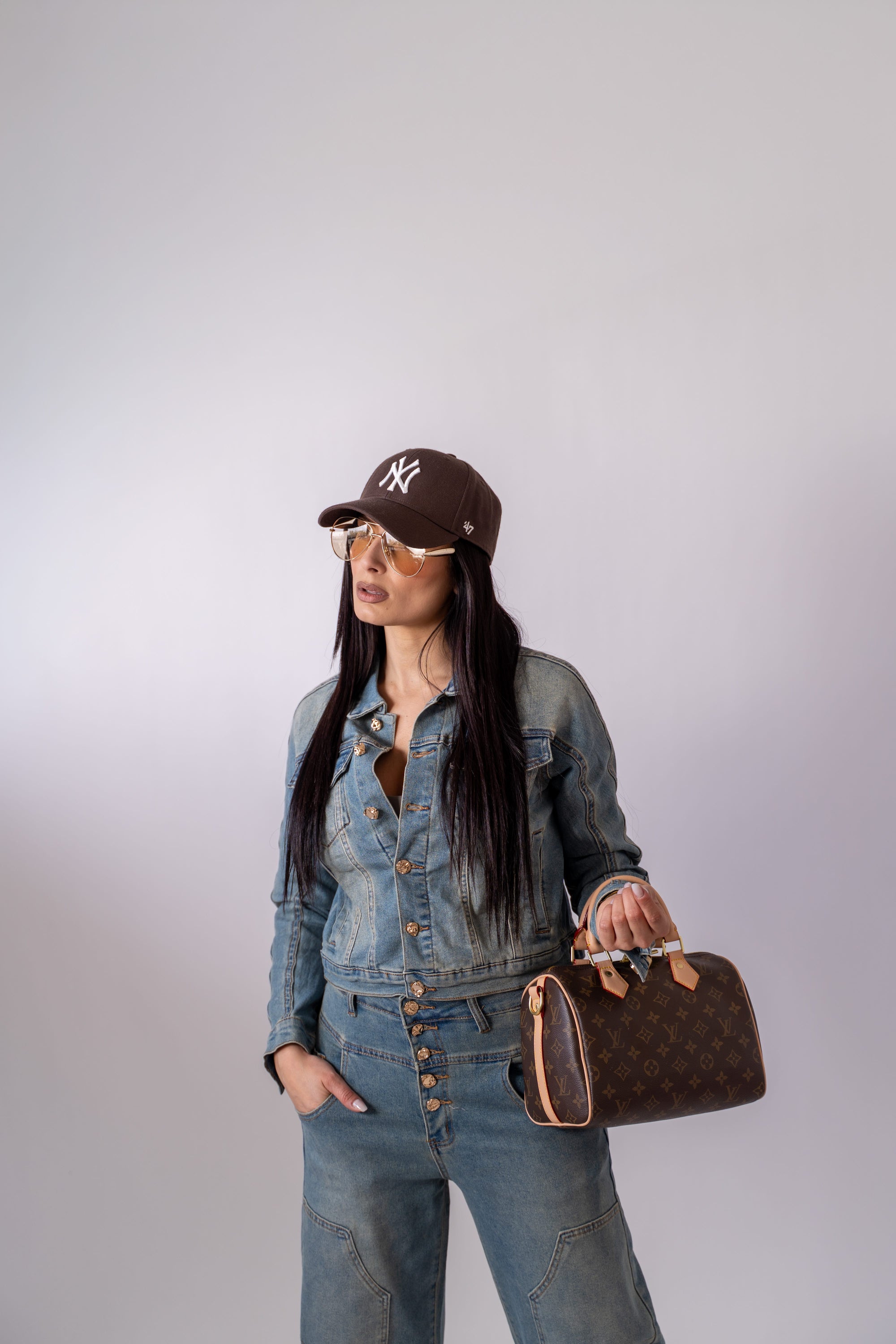 Coordinato In Denim - Stylish Moda