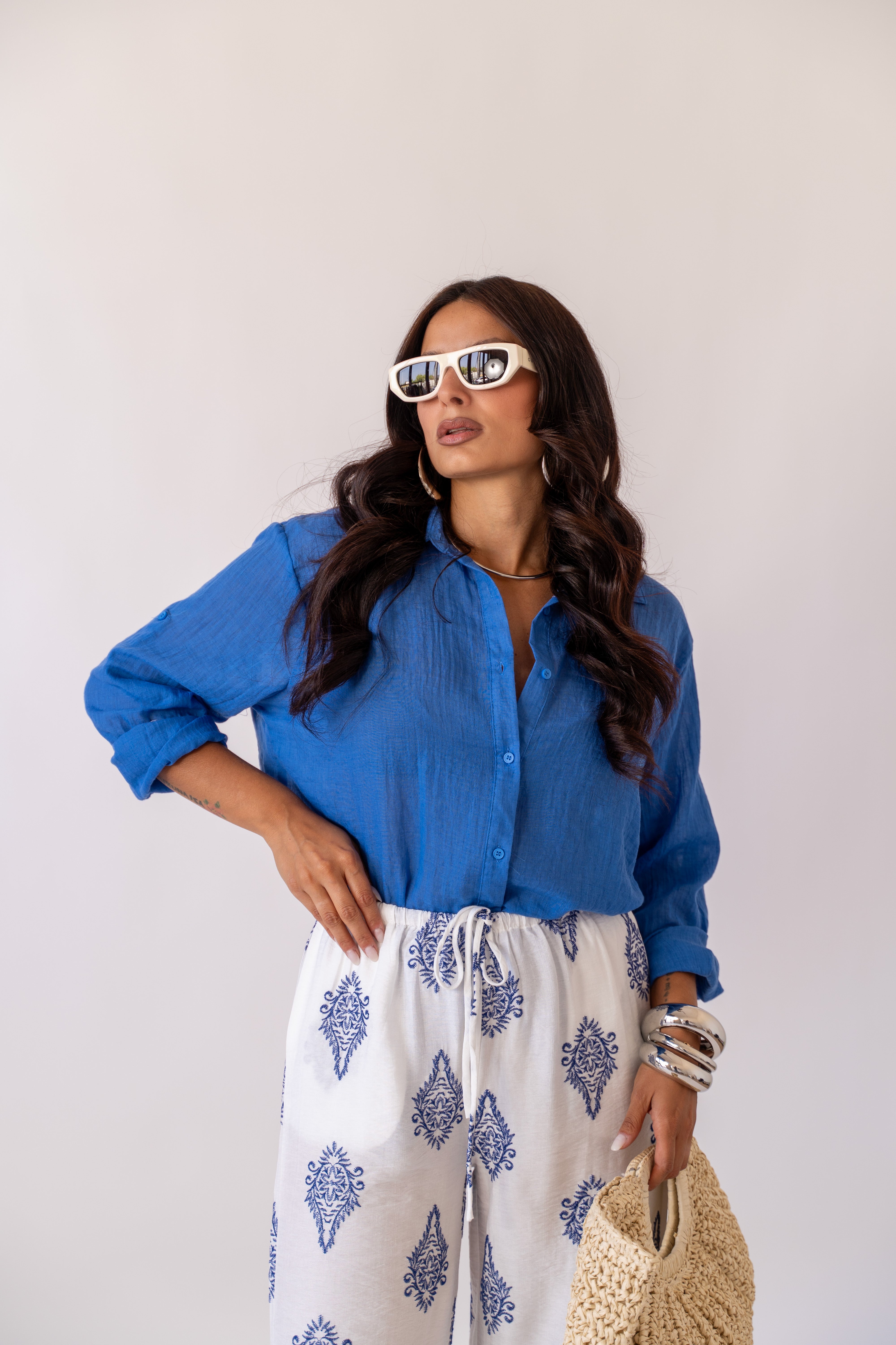 Camicia Bleu