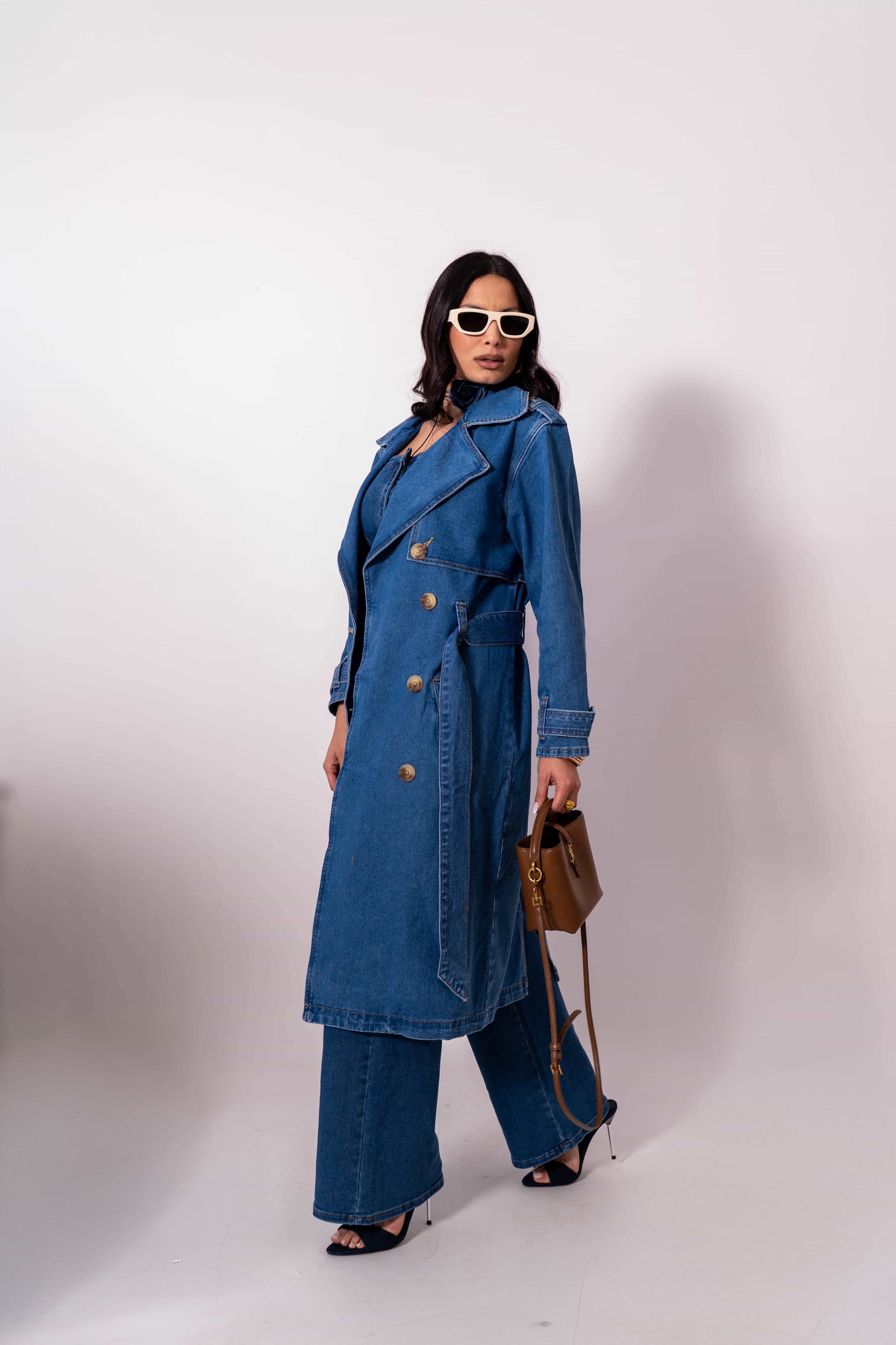 Trench In Denim