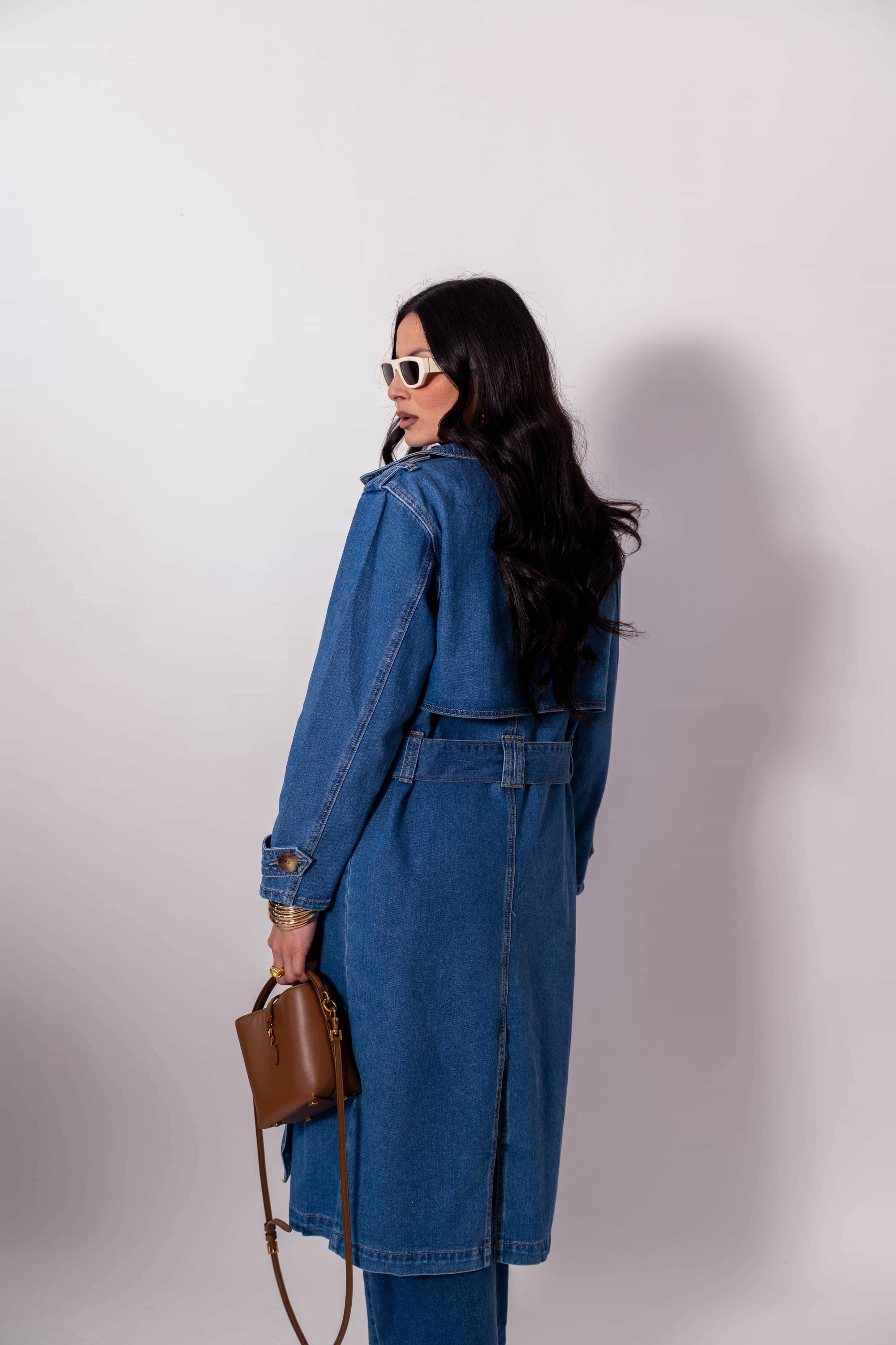 Trench In Denim
