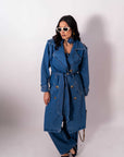 Trench In Denim