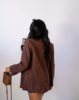 Giacca Monopetto Brown