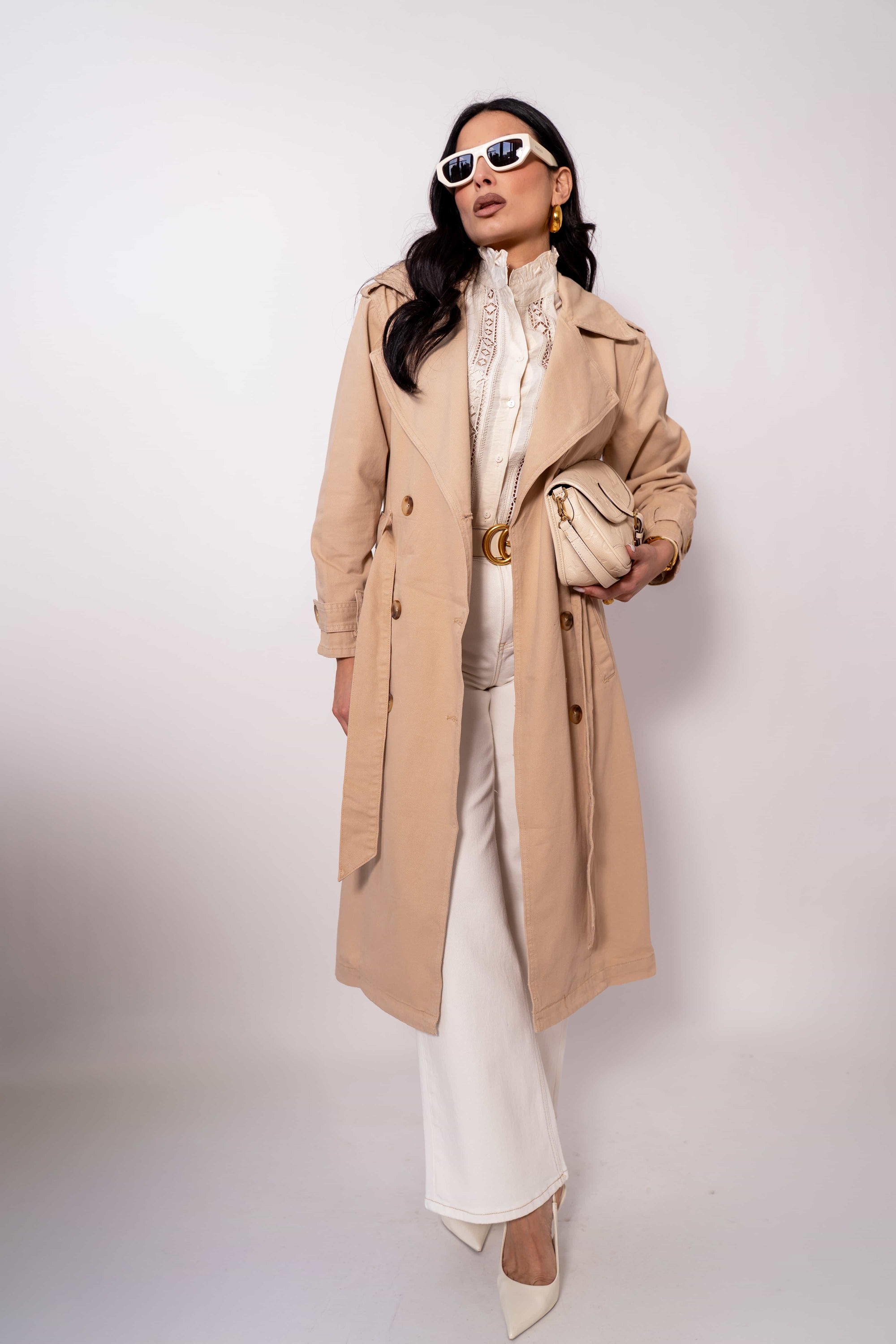 Trench In Denim Fango