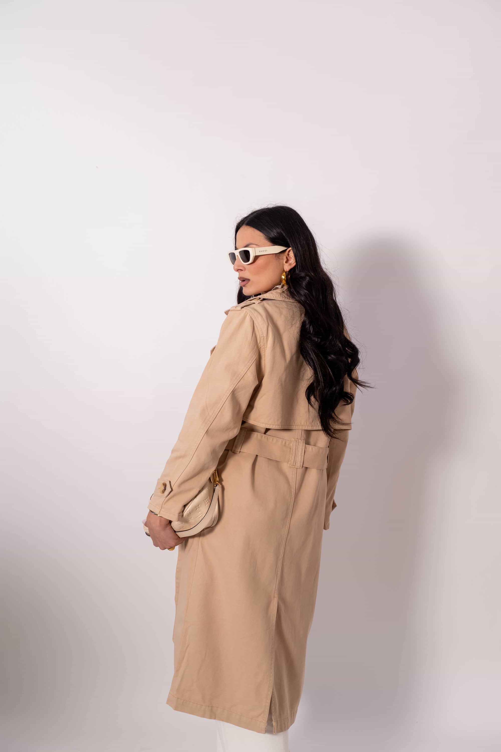 Trench In Denim Fango