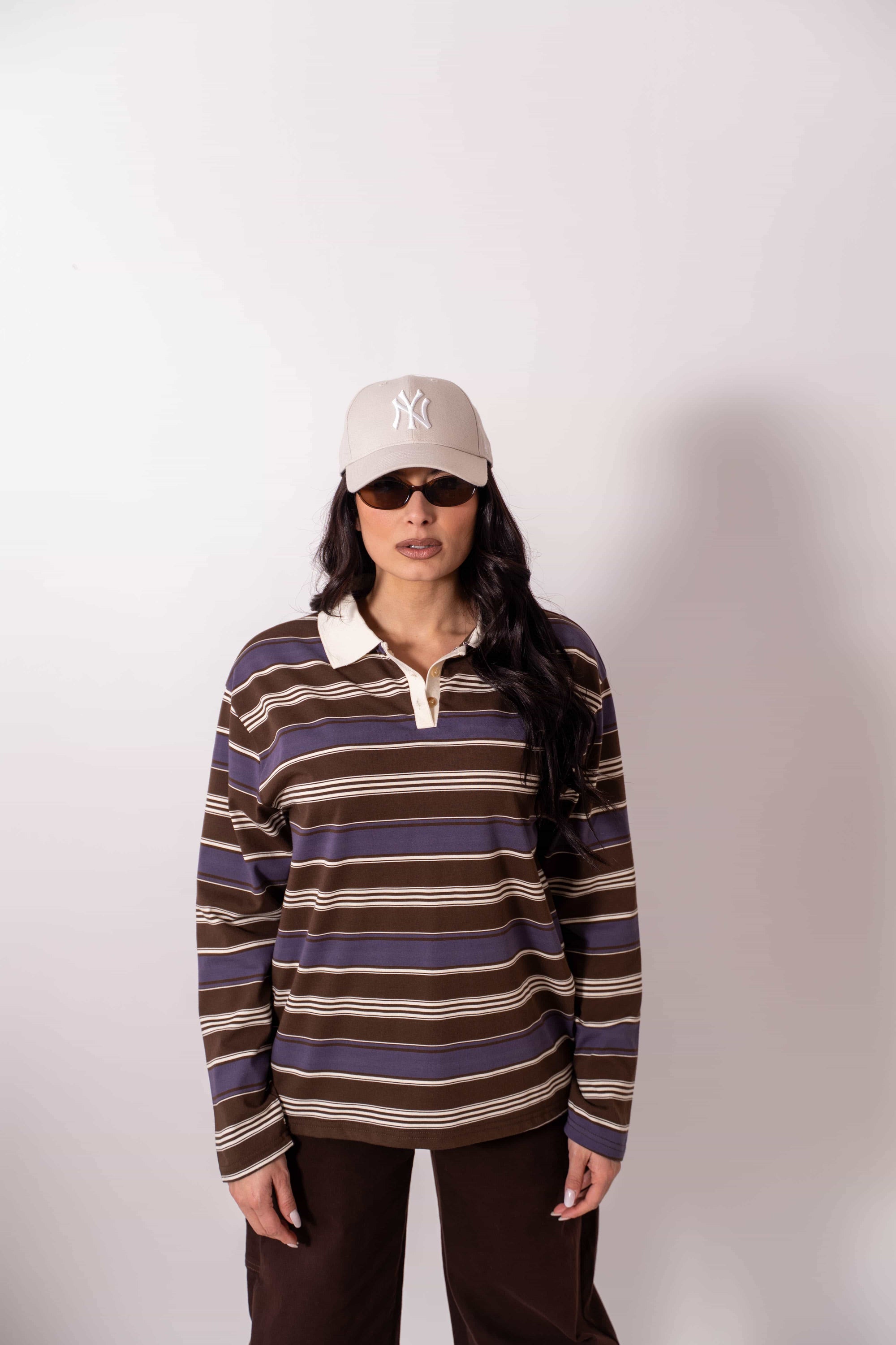 Polo Blu&amp;Marrone - Stylish Moda