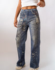 Printed Jeans