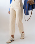 Pantalone Slouchy Cream