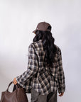 Camicia A Quadri Over