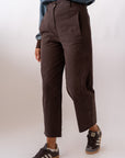 Pantalone Slouchy Brown