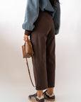 Pantalone Slouchy Brown