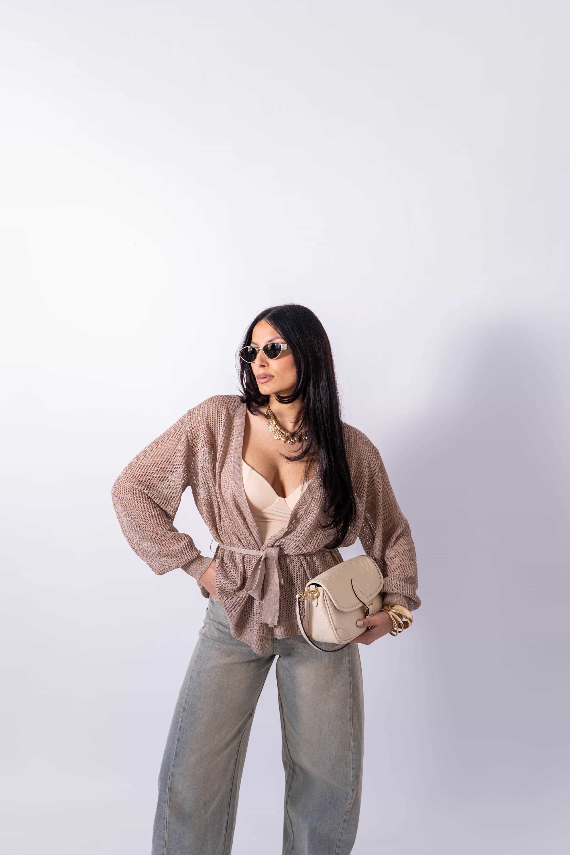 Cardigan Lurex - Stylish Moda