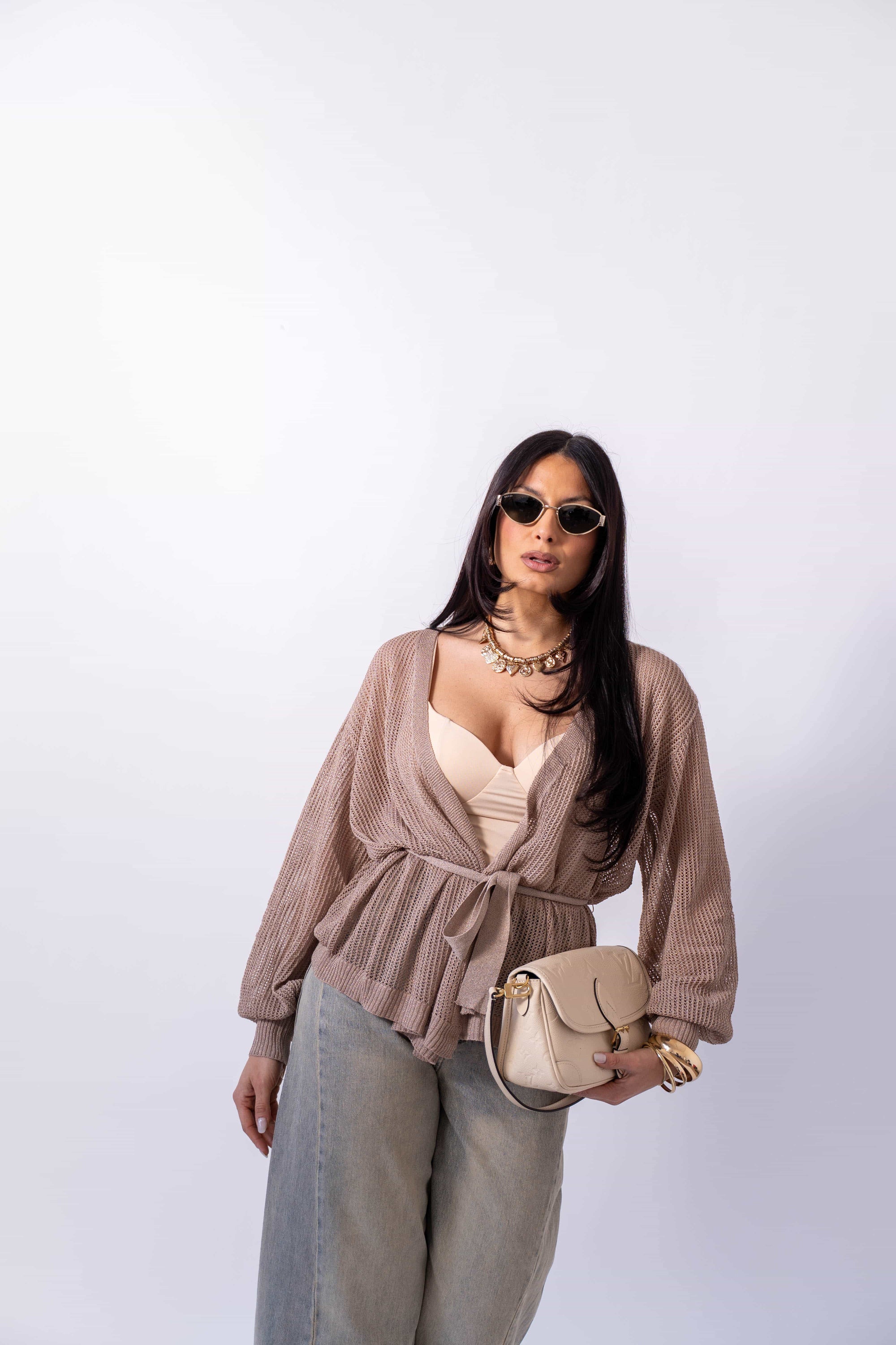 Cardigan Lurex - Stylish Moda