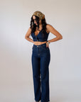Top In Denim Amber
