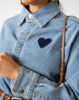 Camicia In Jeans Heart