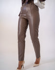 Pantalone In Ecopelle