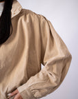 Giubbotto Eco Camoscio Beige