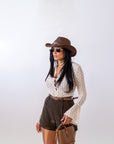 Blusa In Pizzo