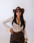 Blusa In Pizzo