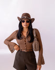Blusa In Pizzo