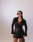 Blusa In Pizzo