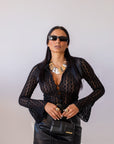 Blusa In Pizzo