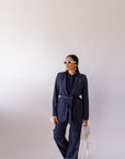 Tailleur Gessato Ambra