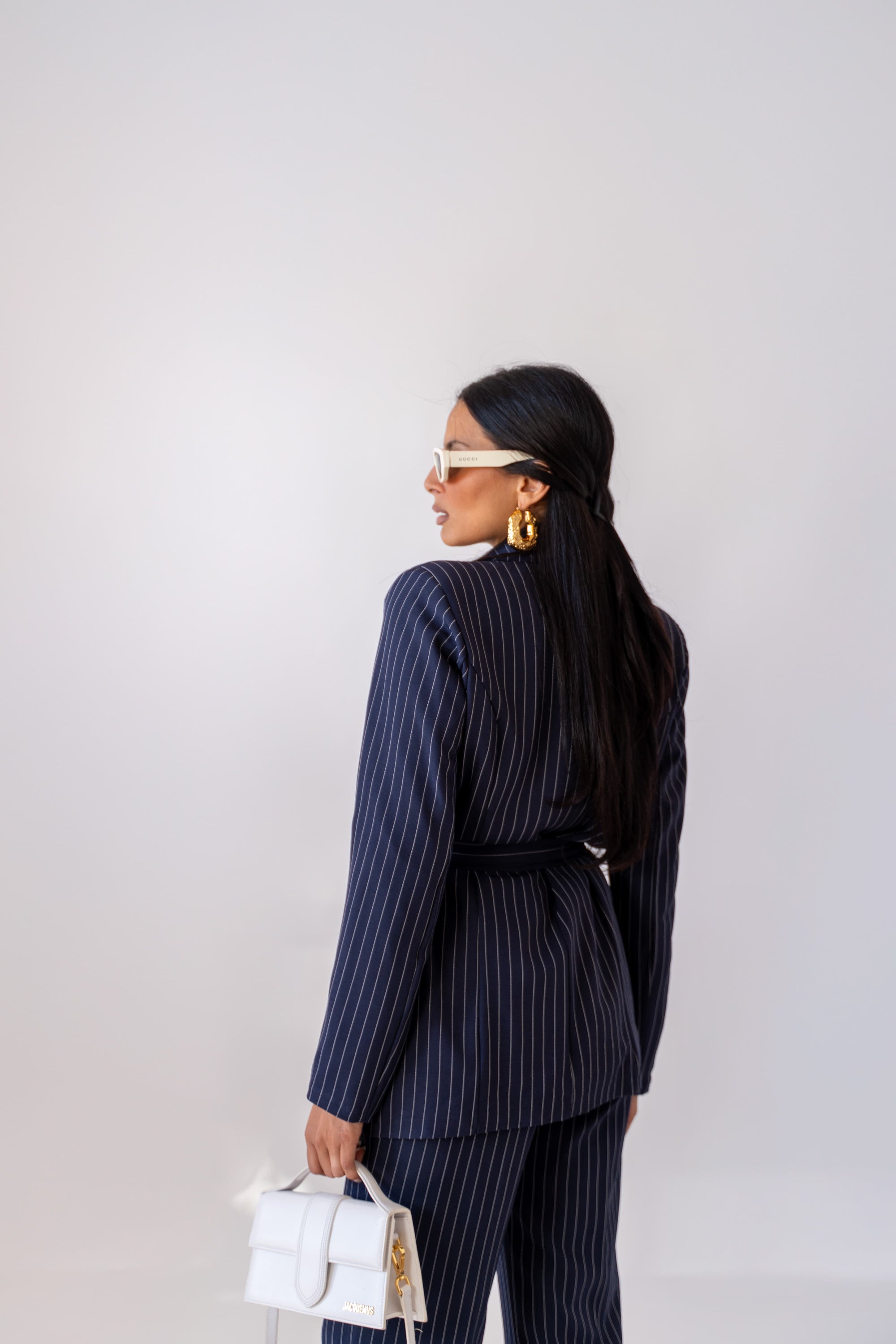 Tailleur Gessato Ambra